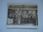 DAHLGREN POST GAR PHOTO WITH CANNON TABLE AND SANTA CLAUS