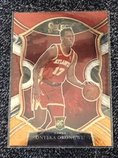 2020-21 Select Onyeka Okongwu RC #66 Concourse Red Orange Flash Prizm Parallel