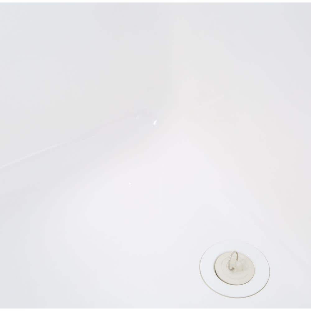 22 in. x 25 in. x 13.75 in. Molded Fiberglass Drop in Utility Sink In White