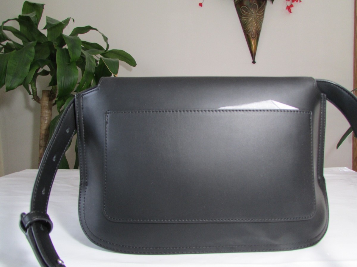 NWT Calvin Klein Elemental Messenger Bag Black | eBay