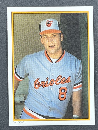 CAL RIPKEN 1987 Topps All Stars Collectors Edition #37 Baltimore ...