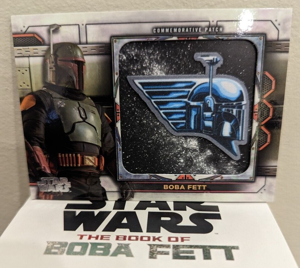 THE BOOK OF BOBA FETT PATCH RELIC CARD #MP-7 TOPPS 2022 STAR WARS