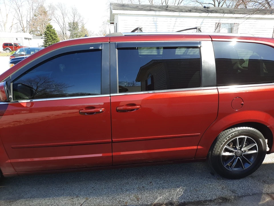 AVS Rain Guards Vent Visors Shade for 08-2020 Dodge Grand Caravan Town & Country - Image 2 of 4