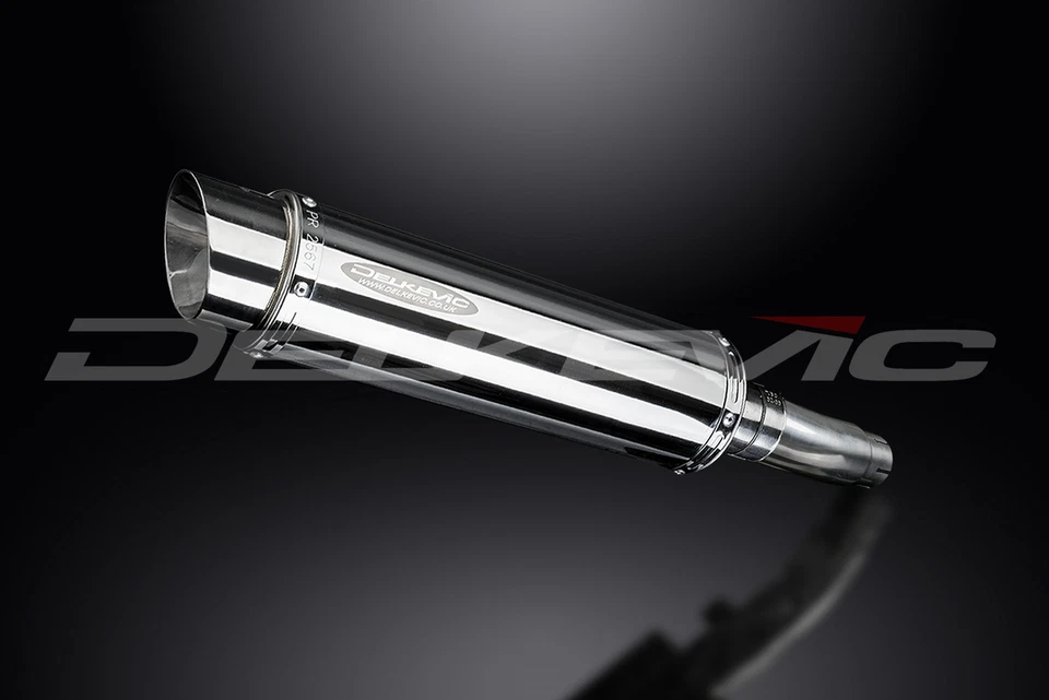 Suzuki SFV650 Gladius 2009-2015 комплект круглого глушителя из нержавеющей стали без шнуровки 14 дюймов - Изображение 2 из 4