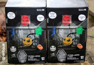 Disney The Nightmare Before Christmas LED Whirl-A-Motion Projector Lot of 2 New