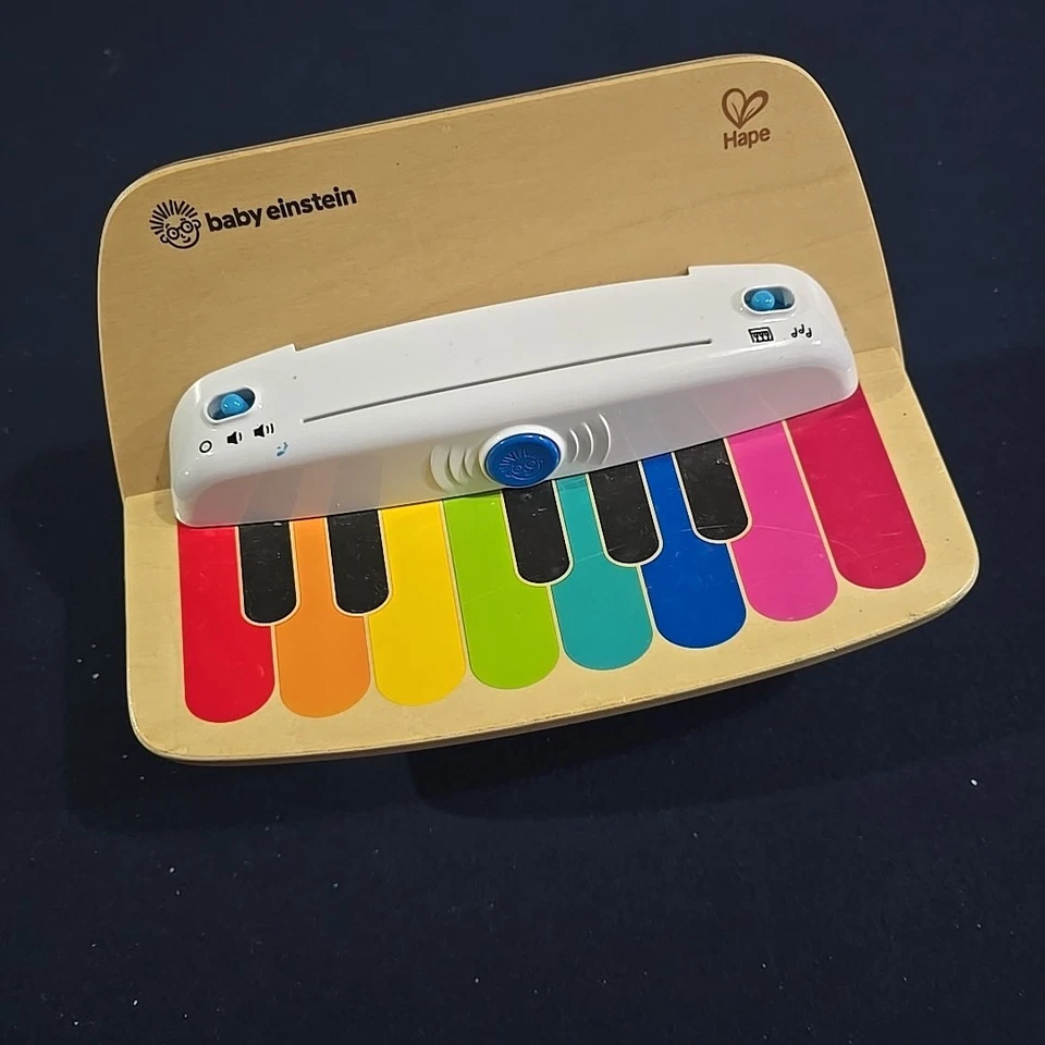 Juguete musical de madera Baby Einstein Hape Magic Touch piano probado funcionando perfectamente Foto 2 de 4