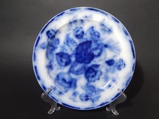 ANTICO PIATTO NINFEE CERAMICA RICHARD MILANO FINE 800 FLOW BLUE WATER NYMPH 2420