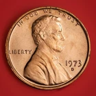 1973-D US Lincoln Memorial Cent RED BU From Original Roll FAST SHIPPING