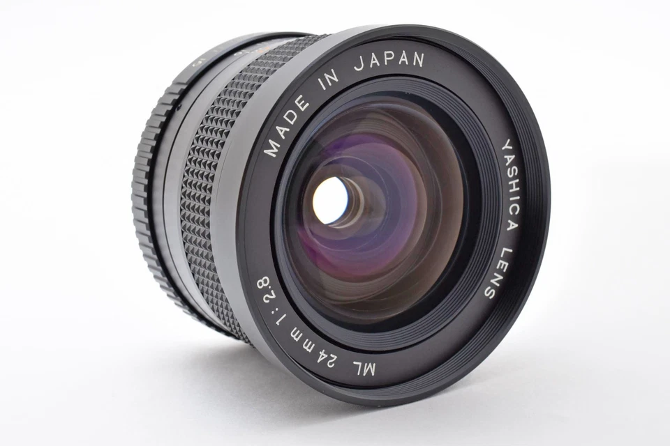 Yashica ML 24mm f/2.8 Wide Angle lens For C/Y Mount [Near Mint,Tested] Japan - Image 4 of 4