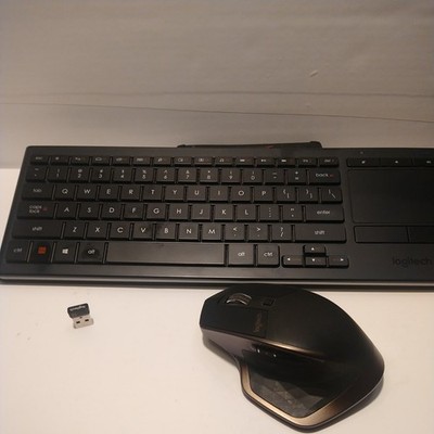 Logitech MX MASTER  & KEYBOARD BLUETOOTH AND DONGLE INCLUDED USED