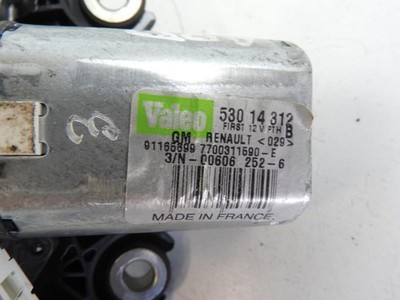 SCHEIBENWISCHERMOTOR HINTEN WINDSHIELD WIPER MOTOR REAR Opel Vivaro 91165699