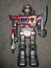 2002 V Hap-P-Kid Super Fighter Robot Untested Vintage Toy Robot