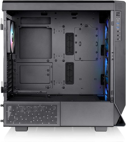 Ceres 500 TG ARGB Black E-ATX Mid Tower Chassis Tempered Glass - 第 5/10 張圖片