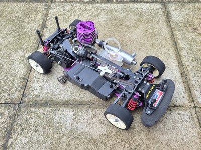 Schumacher Fusion 21 3 Gang 1/10 Nitro RC Auto Ersatzteile oder Reparaturen Restauration