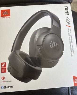 JBL Tune 720BT Over-Ear Bluetooth Headphones w/ 3.5mm Jack, Voice Aware, Black