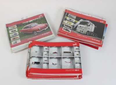 Herpa Kataloge + Cars & Trucks News; mehr als 70 Stück 2000er/2010er (498-2 II7)