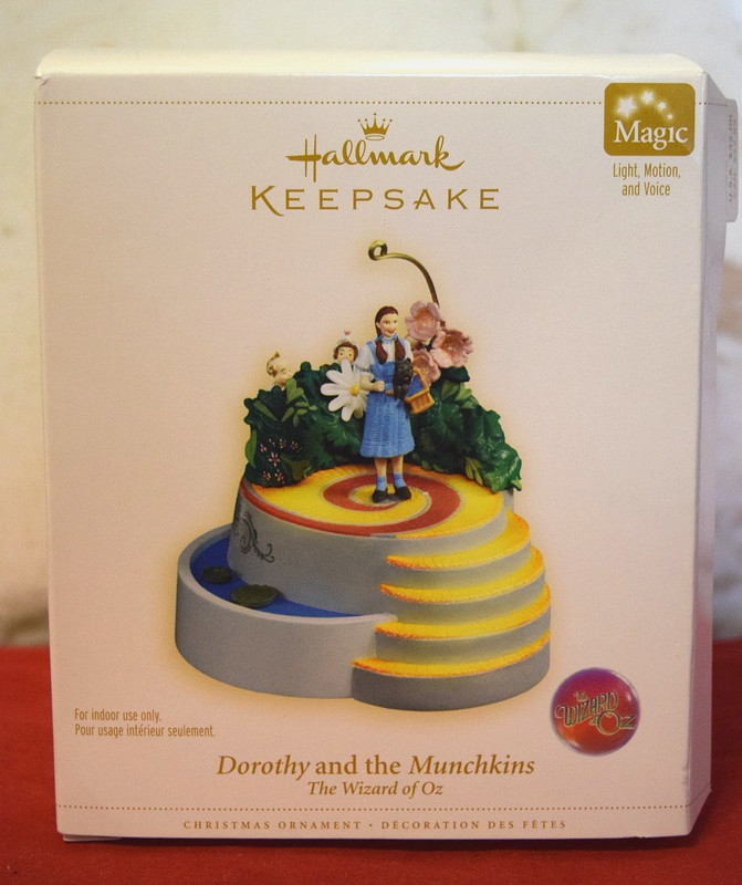 Dorothy And The Munchkins Hallmark Keepsake Ornament