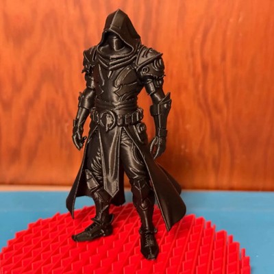 Shadow Sentry Armor Knight Statue 3D Printed RPG Model Desktop Decor Gift