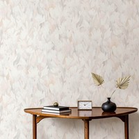 Vliestapete Floral Blumen BläTter Abstrakt Creme Beige Grau 10586-02 (5,43€/1Qm)