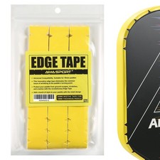 AMA SPORT Pickleball Paddle Edge Guard Tape 3 PK 26mm Width Edge Protection Yell