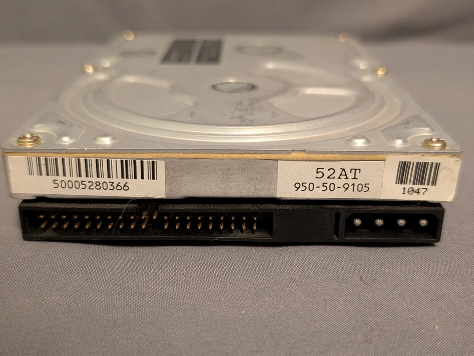 Vintage Quantum ProDrive LPS 52AT 52MB IDE PATA ATA 3.5" HDD Hard Drive - Image 2 of 3