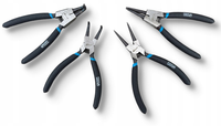 Seegeringzangen 160Mm Sprengringzangen Satz 4-Tlg Sicherungsringzangen Set