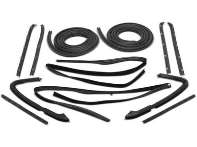 For 1981-1985 Chevrolet C10 Suburban Door Weatherstrip Kit APR 31771ZYHY