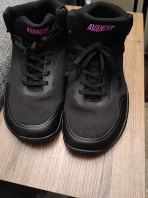 Avancus High Top Apex Power Black Lace-up shoe sneaker Unisex Size 8.5-9