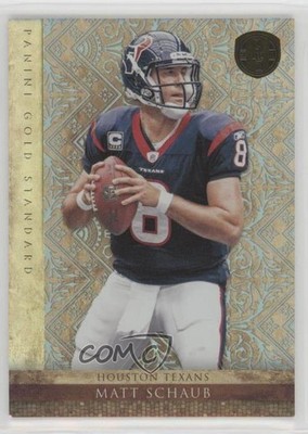 2011 Panini Gold Standard Platinum Gold 1/25 Matt Schaub #85 fm0