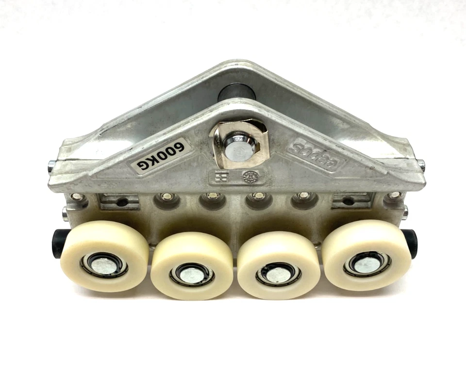 eepos 0021024 Rullo Cerniera Carrello Gab Alluminio AL 600/600 Capacità 600kg - Immagine 3 di 4