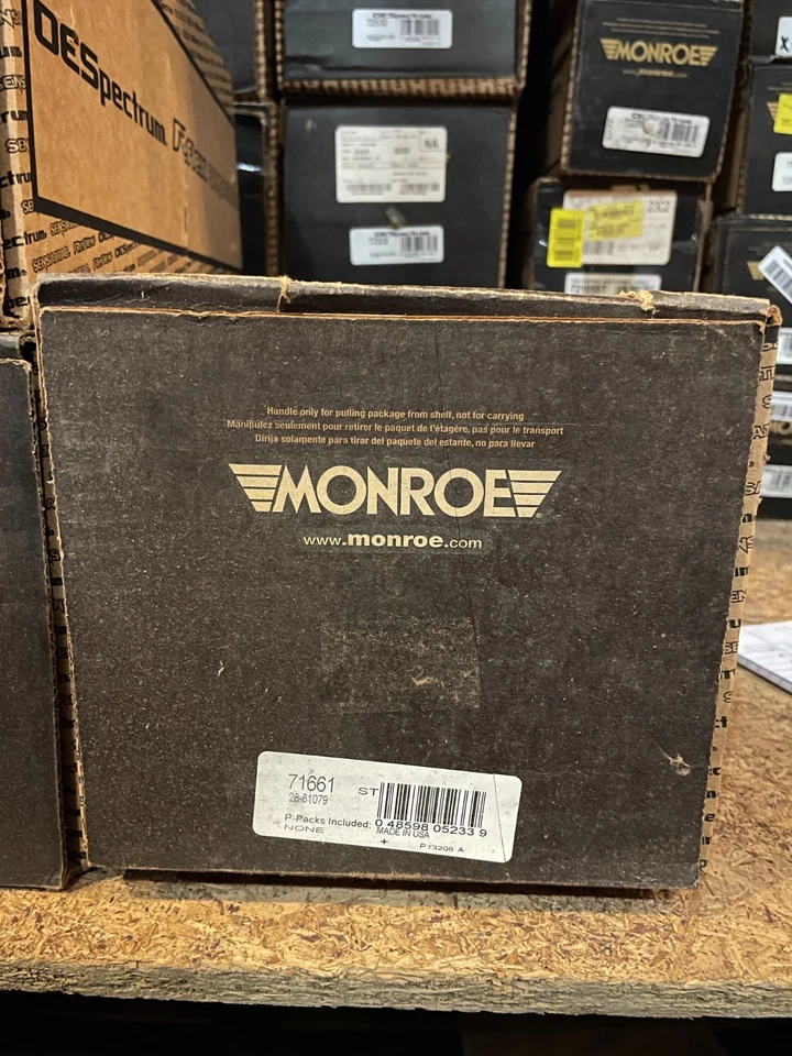 Puntal de suspensión delantera OESpectrum; Monroe # 71661 para modelos GM en tabla Foto 2 de 4