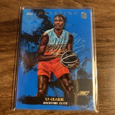 2021-22 Topps Inception OTE Overtime Elite Blue /199 TJ Clark #6