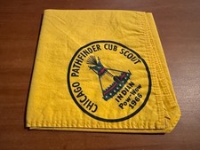 BSA, 1966 Pathfinder District Cub Scout Pow-Wow Neckerchief, Chicago Area