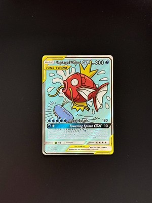 2019 Pokemon Sun & Moon Team Up Magikarp & Wailord GX Alt Art #161