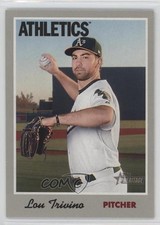 2019 Topps Heritage Lou Trivino #55 w7v