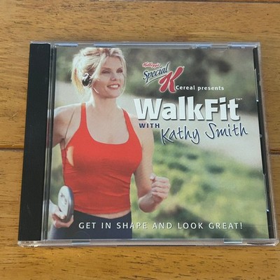 Kathy Smith   WalkFit Fitness CD 2002 Sony Music Special K Workout Guide