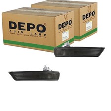 2X DEPO BLINKER SATZ RAUCHGRAU AUßENSPIEGEL passend für FORD FOCUS MONDEO