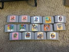 Lot of 14 Japanese N64 Games - Pokemon, Ogre Battle, Mario, Kirby, more!