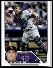 2023 Topps #41 Brian Serven Colorado Rockies