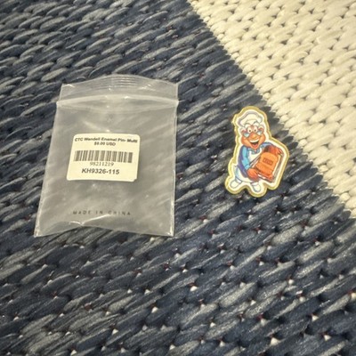 Kith X Cinnamon Toast Crunch Chef Wendell Pin Rare Ronnie Fieg General Mills
