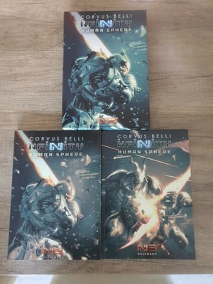 Corvus Belli: Infinity Human Sphere, N3 Rulebook + Guidebook, Softcover + Box
