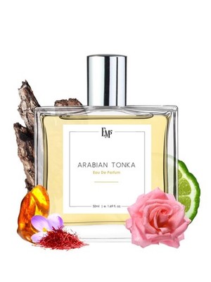 EM5 Arabian Tonka Unisex Perfume | EDP Spray for Men & Women | Amber Sweet Warm 