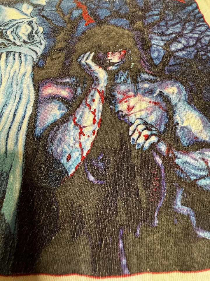 Supreme The Crow Shirt Mens Medium White James O'Barr Graphic Movie Tee 2021 USA - Image 4 of 4