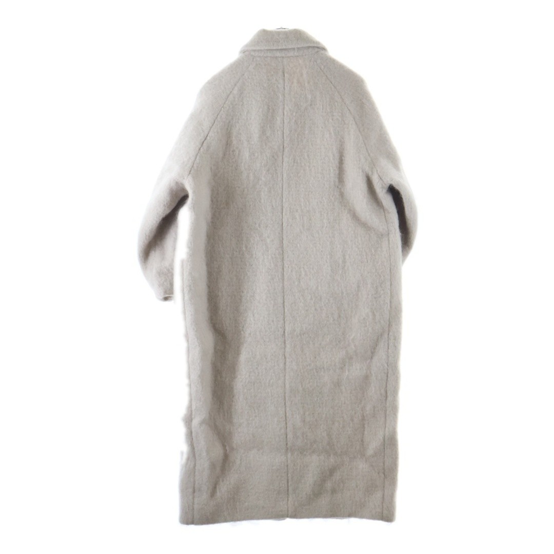 AMERI DEFORMATION COLLAR SHAGGY COAT Deformed Whi… - image 2