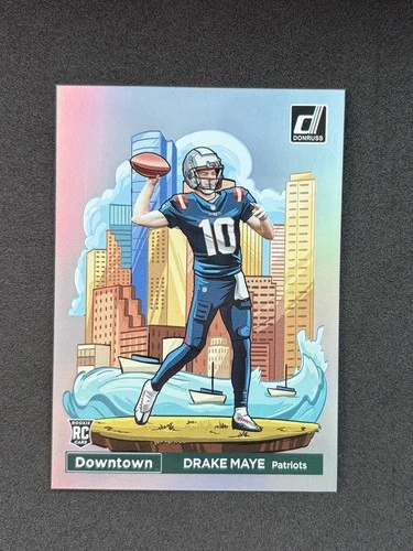 2024 Panini Donruss - Downtown! Drake Maye #13 (RC)