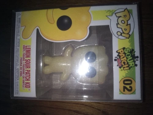Funko Pop! Vinyl Lemon Sour Patch Kid Sour Patch Kids #02 Ad Icons Figure