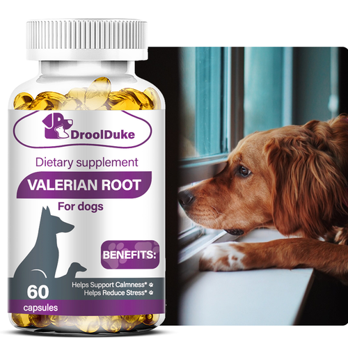 Valerian Root for Dogs - Support Dog Anxiety Relief, Calming Mood, Dog ...