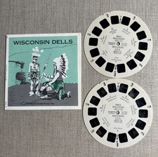 View-Master Wisconsin Dells - 2 REELS ONLY - 124 A and B