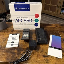 VTG Motorola 90s Flip Cell Phone Battery, OG Charger, Manual  Case 34015WNRSA