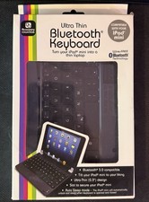 Digital Gadgets Ultra Thin Bluetooth Keyboard For iPad Mini Open Never Used BLK